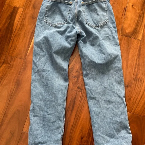 Abercrombie & Fitch Light Blue Ankle Straight Jeans - Picture 4 of 4